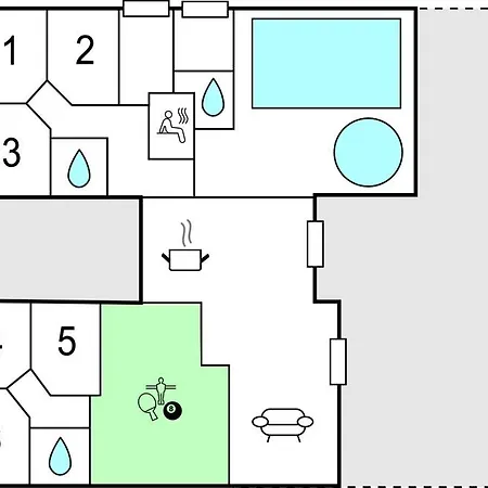 7 Bedroom Cozy In Sydals Casa vacanze *